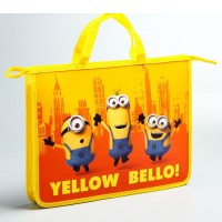 Папка с ручками А4 "Yellow Bello!", Гадкий Я