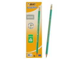 Карандаш чернографитный BIC HB Evolution ECOlutions пластиковый с ластиком